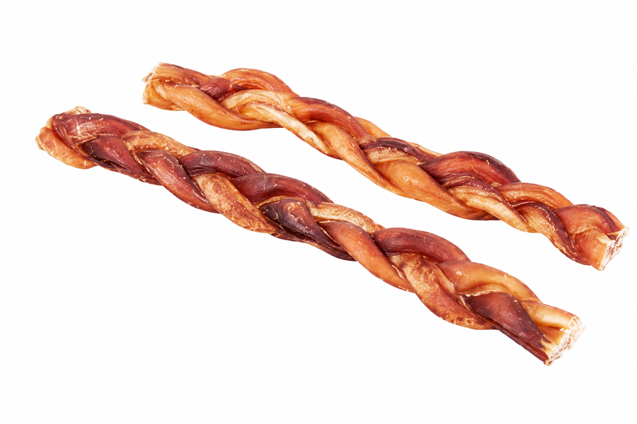 Royful Beef Bully Braided natural dog chew